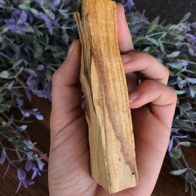 palo santo limpieza descargas