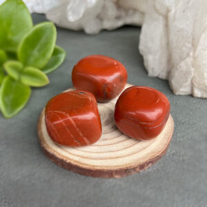 Piedra Rolada Jaspe Rojo
